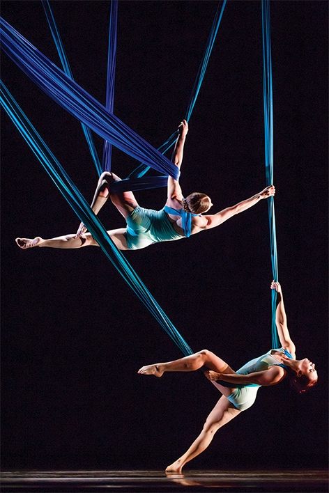 aerial dancers
